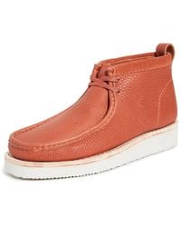 clarks high top trainers