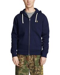 Polo Ralph Lauren Classic Fleece Full Zip Hoodie - Blue