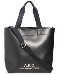A.P.C. Eddy Tote Bag - Black