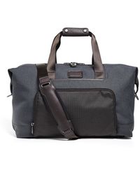 Tumi Leather Alpha Bravo London Roll Top Backpack In Gray For Men Lyst
