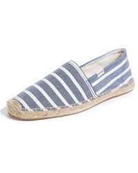 Soludos Original Classic Stripe Espadrilles - Blue