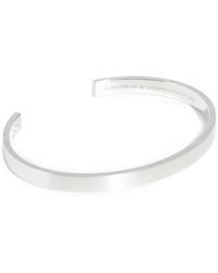 Le Gramme Brushed Ribbon Bracelet - Metallic