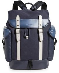 coach men's hitch backpack