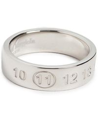 Maison Margiela Smooth Edge Ring - Metallic