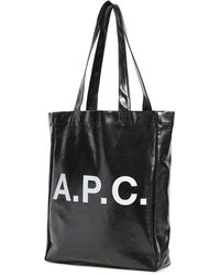 A.P.C. Lou Tote Bag - Black