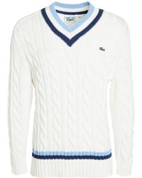 mens lacoste jumper sale