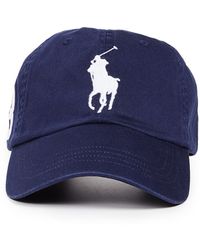 ralph lauren cap navy blue