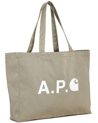 A.P.C. P.c.a.c. X Carhartt Wip Shopping Tote - Multicolour