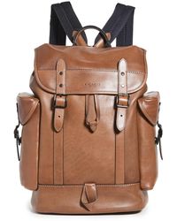 coach men's hitch backpack