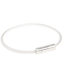Le Gramme 5 Grammes Polished Cable Bracelet - Metallic