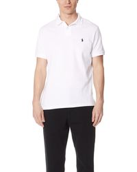 Polo Ralph Lauren Custom Slim Fit Polo Shirt - White