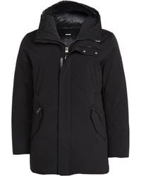 mackage hooded down parka