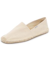 Soludos Dali Canvas Slip On Espadrilles - Natural