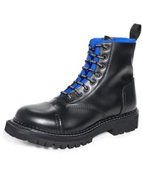 kenzo lace up boots