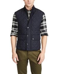 barbour waistcoats mens navy