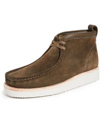 Clarks Wallabee Hike X2 Boots - Brown