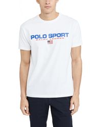 Polo Ralph Lauren Logo Print T-shirt - White