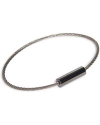 Le Gramme Ceramic Cable Bracelet - Multicolour