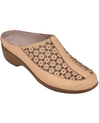 easy spirit fur lined clogs