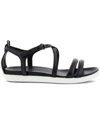 ecco simpil women's double strap flat sandals