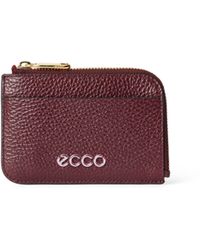 Ecco - Zipped Shine Soft Pebbled - Lyst