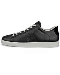 Ecco - Street Lite Retro Sneaker Size - Lyst
