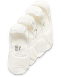Ecco - Classic Longlife In-shoe Sock 2-pack Socks Adult Bright White - Lyst