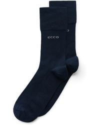 Ecco - Classic Longlife Mid-cut Socks Adult Marine - Lyst