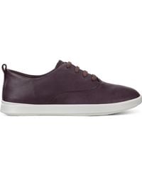 ecco leisure tie sneakers