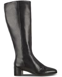 ecco high heel boots