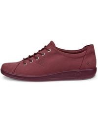 Ecco - Soft 2.0- Nubuck Walking Shoe - Lyst