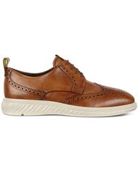 Ecco Leather Men's St1 Hybrid Brogue Oxford in Cognac Leather (Brown) for  Men - Lyst