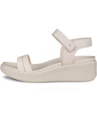Ecco - Flowt Lx Wedge Sandals Size - Lyst