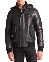 Michael Kors Leather jackets for Men | Online Sale up to 52% off | Lyst