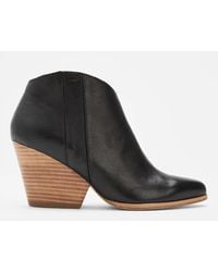 Eileen Fisher - Trail Leather Ankle Bootie - Lyst