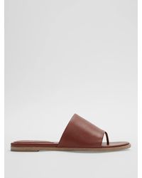Eileen Fisher - Edge Nappa Leather Slide - Lyst