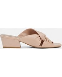 Eileen Fisher - Petula Washed Leather Slide - Lyst