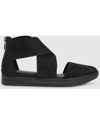 Eileen Fisher - Carver Tumbled Nubuck Sneaker Sandal - Lyst