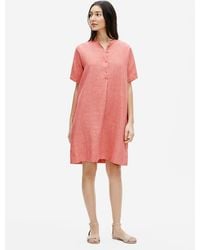eileen fisher linen dress sale