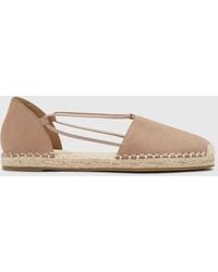 Eileen Fisher - Lee Tumbled Nubuck Espadrille - Lyst