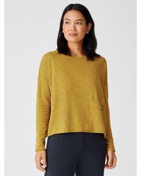 Eileen Fisher Tops for Women - Up to 86% off | Lyst