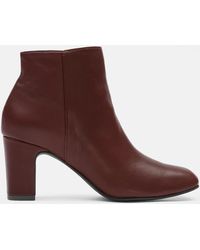 Eileen Fisher - Tokyo Nappa Leather Bootie - Lyst