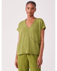 Eileen Fisher Tops for Women - Up to 86% off | Lyst