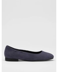 Eileen Fisher - Selle Suede Ballet Flat - Lyst