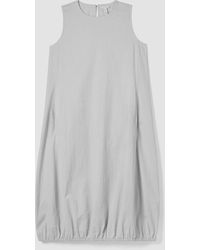 Eileen Fisher - Organic Cotton Ripple Lantern Dress - Lyst