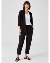 Eileen Fisher - Organic Cotton French Terry Jogger Pant - Lyst