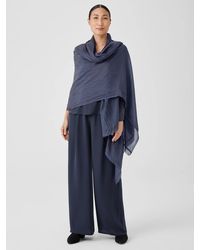 Eileen Fisher - Washed Silk Parachute Scarf - Lyst