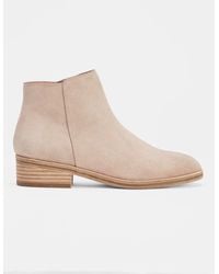 Eileen Fisher - Gosh Suede Bootie - Lyst