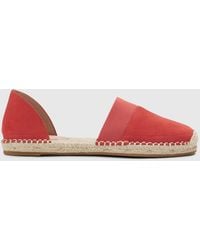 Eileen Fisher - Lady Tumbled Nubuck Espadrille - Lyst