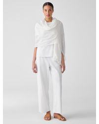 Eileen Fisher - Airy Linen Scarf - Lyst